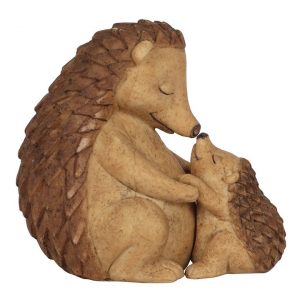 Happy Hoglet Mother And Baby Hedgehog Ornament 4