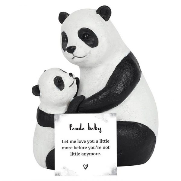Mother And Baby Panda Ornament 2