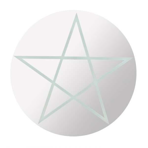 Round Pentagram Mirror 3