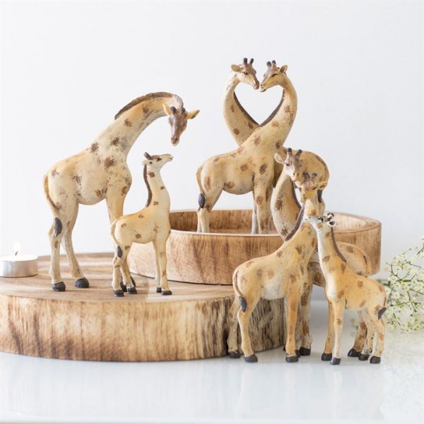 Stand Tall Giraffe Mother And Baby Ornament 2