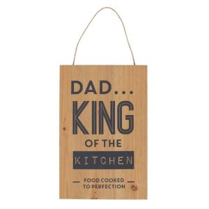 30cm King Of The Kitchen Hanging Sign