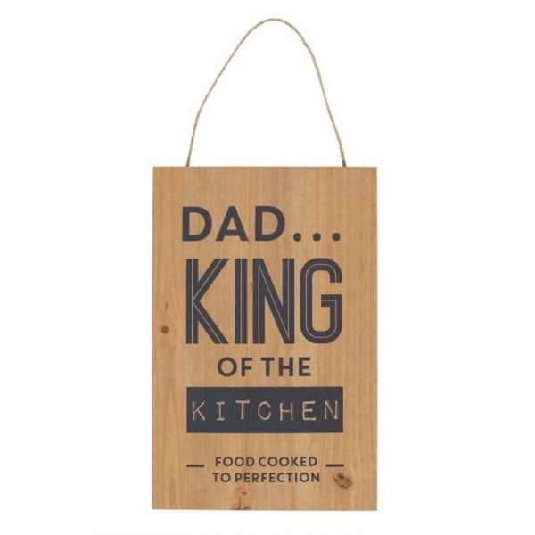 30cm King Of The Kitchen Hanging Sign