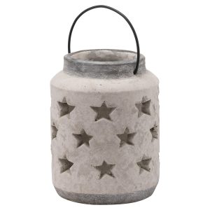 Bloomville Large Stone Star Lantern 3