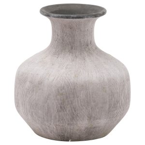 Bloomville Squat Stone Vase 3