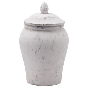 Bloomville Stone Ginger Jar 4