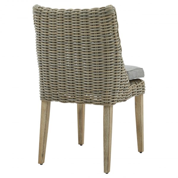 Capri Collection Outdoor Round Dining Chair 2