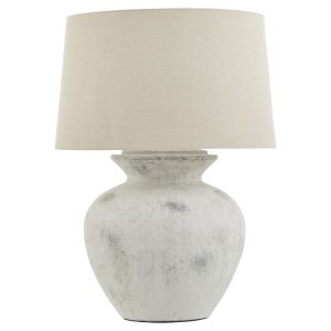 Downton Antique White Lamp 5