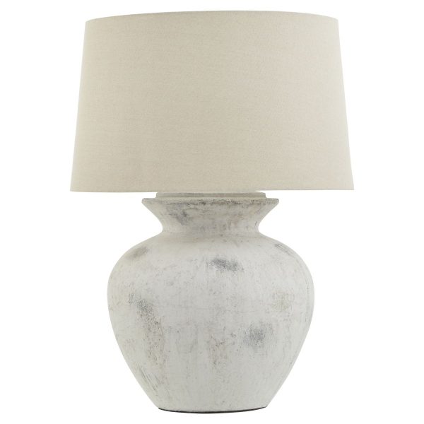 Downton Antique White Lamp 5
