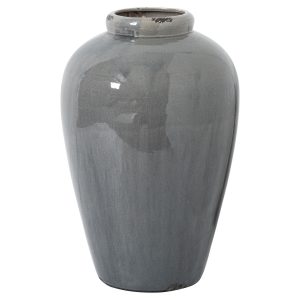 Garda Grey Glazed Tall Juniper Vase 2