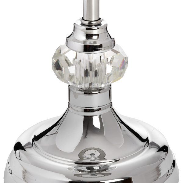 Genoa Chrome Table Lamp 4