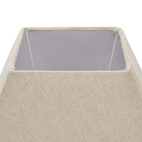 Incia Fluted Wooden Table Lamp 2