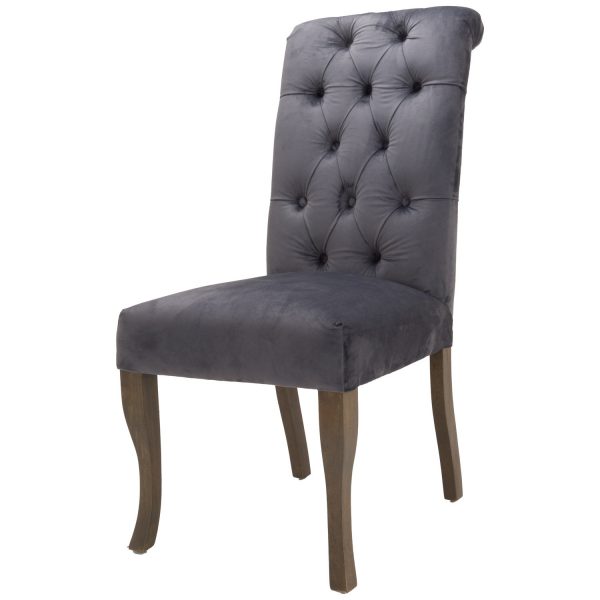 Knightsbridge Roll Top Dining Chair 5