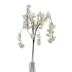 Large White Cherry Blossom Stem 3