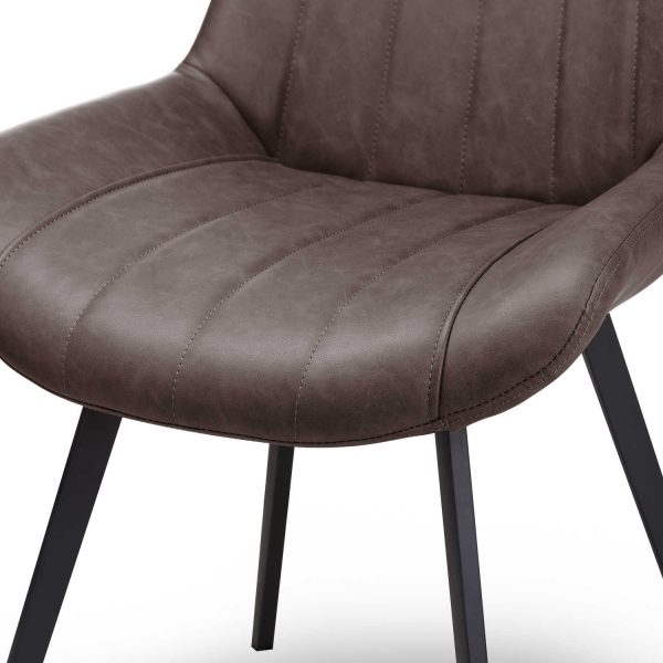 Malmo Grey Dining Chair 2