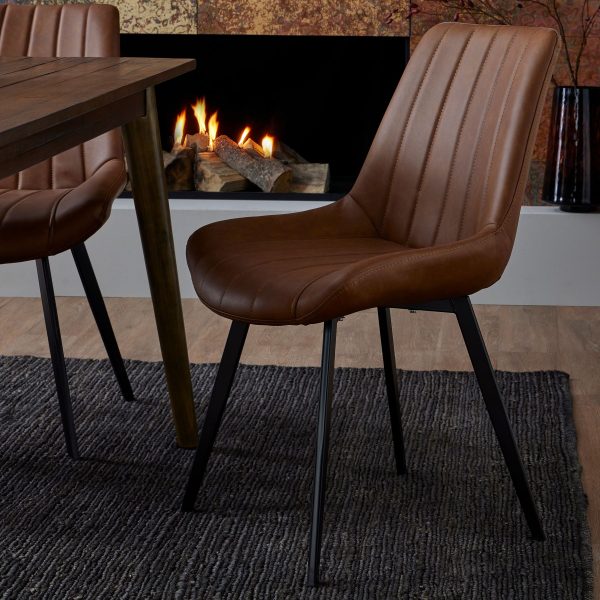 Malmo Tan Dining Chair 2