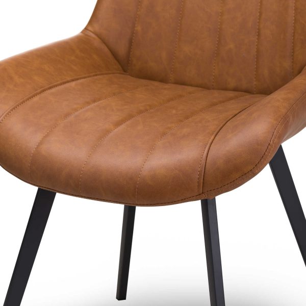 Malmo Tan Dining Chair 3