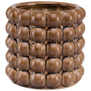 Seville Collection Caramel Bubble Planter 3