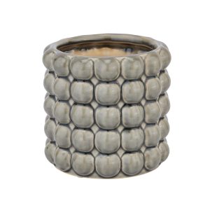 Seville Collection Grey Bubble Planter 3