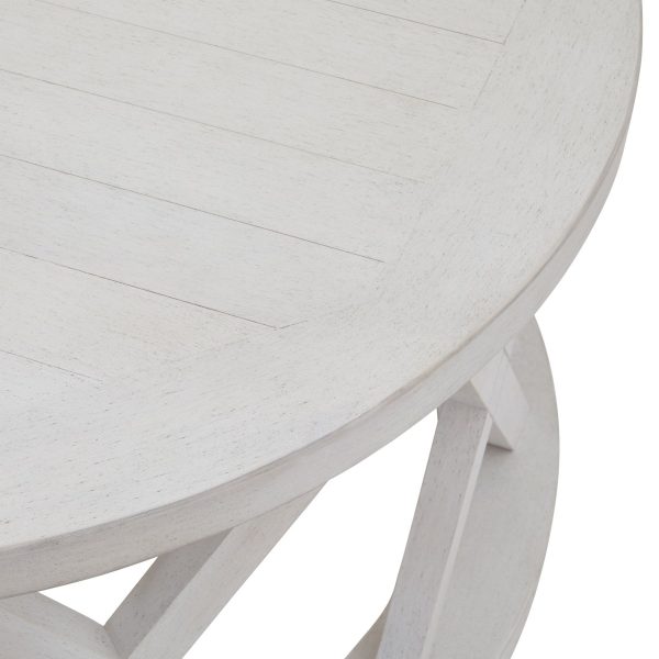 Stamford Plank Collection Round Coffee Table 2
