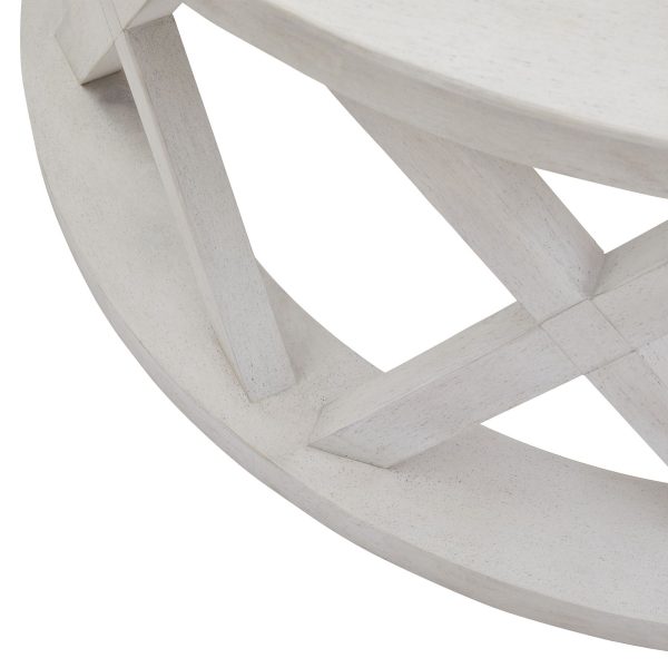 Stamford Plank Collection Round Coffee Table 3