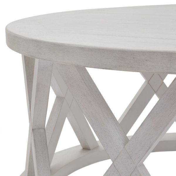 Stamford Plank Collection Round Coffee Table 4