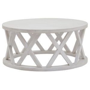 Stamford Plank Collection Round Coffee Table 5