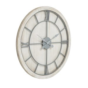 Williston White Large Wall Clock 2