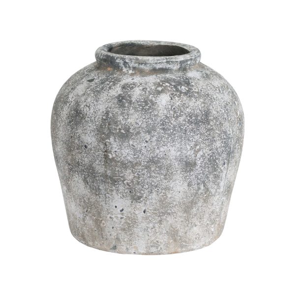 Aged Stone Ceramic Vase 5
