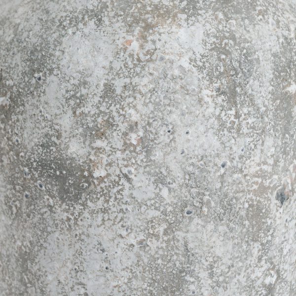 Aged Stone Tall Ceramic Vase 4