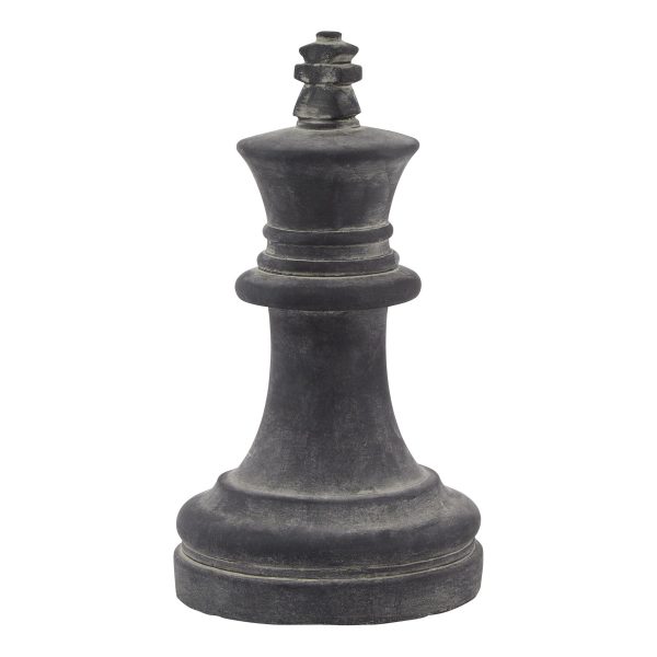 Amalfi Grey King Chess Piece 2