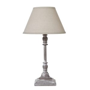 Antia Stem Table Lamp With Linen Shade 5
