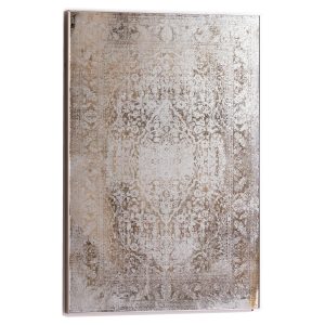Antique Etched Foxed Wall Art Mirror 2