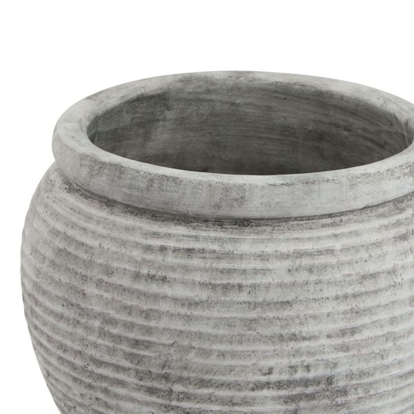 Athena Rimmed Plant Pot 2