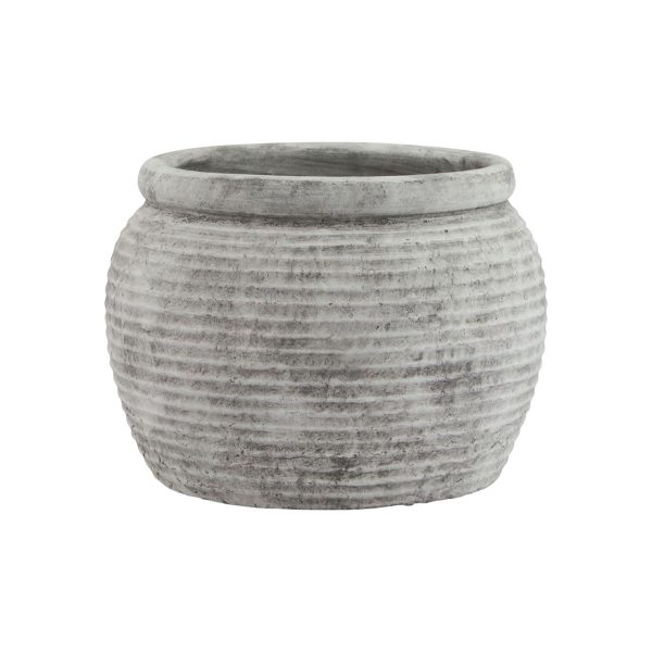 Athena Rimmed Plant Pot 3