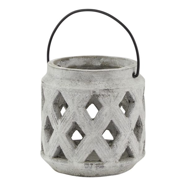 Athena Stone Lattice Lantern 3