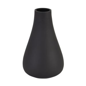Black Tapered Glass Vase 4