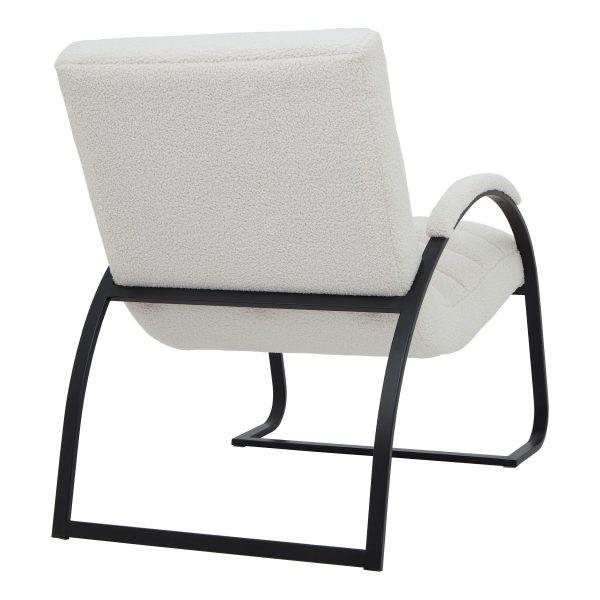Boucle Ribbed Ark Chair 4