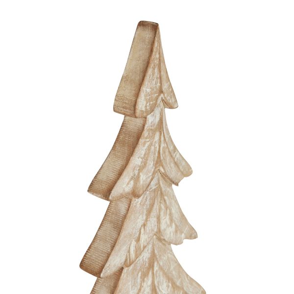 Carved Wood Large Christmas Tree 2