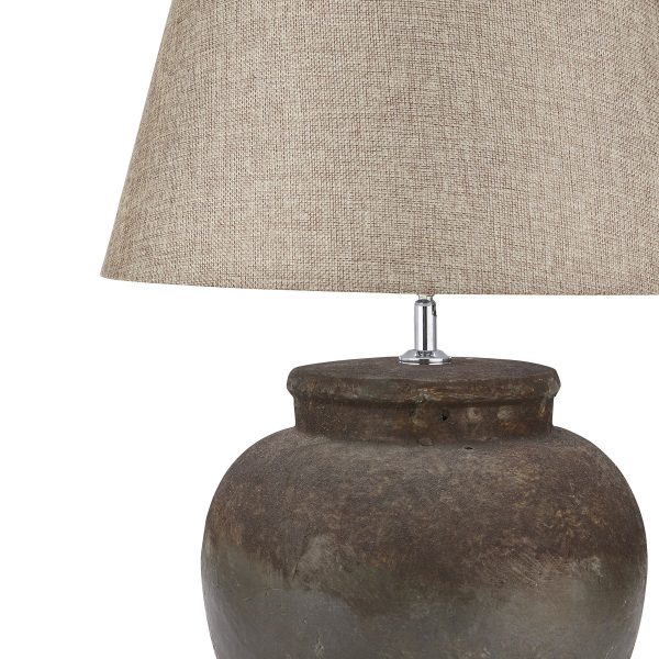 Castello Aged Stone Ceramic Table Lamp 2