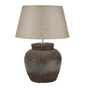 Castello Aged Stone Ceramic Table Lamp 3