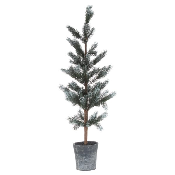 Christmas Fir Tree In Stone Pot 2