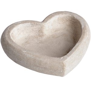 Deep Stone Heart Dish 4
