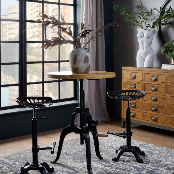 Draftsman Adjustable Bar Bistro Table 3