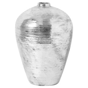 Large Hammered Silver Astral Vase 2