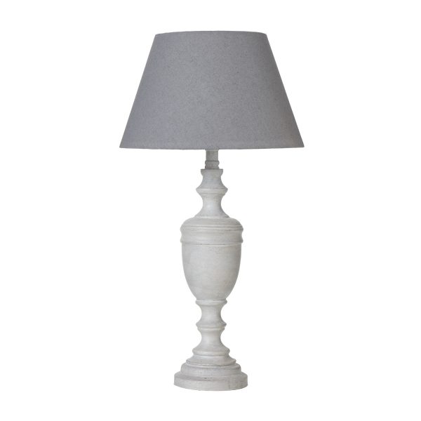 Lentia Urn Table Lamp With Linen Shade 4