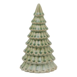 Light Green Ceramic Fir Tree 2