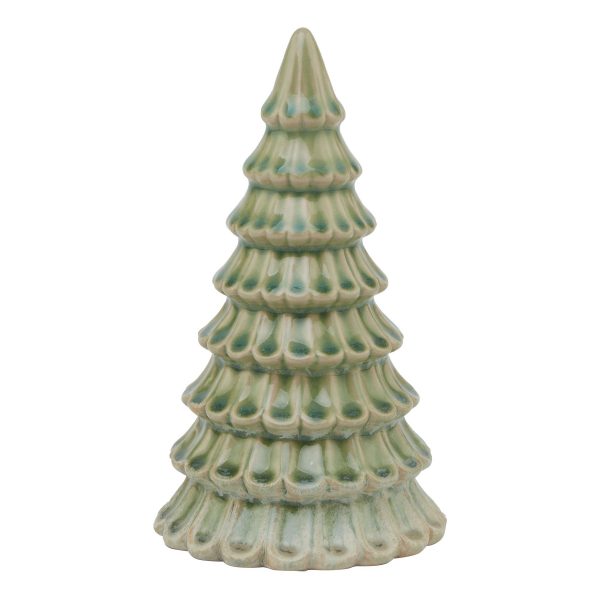 Light Green Ceramic Fir Tree 2