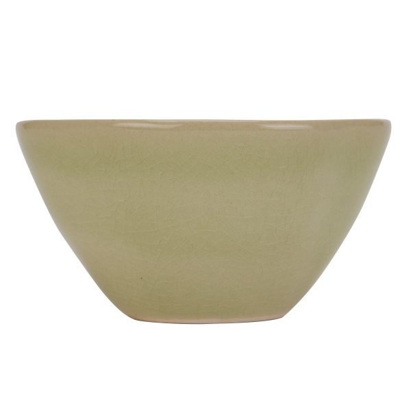 Light Green Ceramic Flower Frog 4