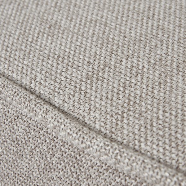 Lily Swivel Chair In Oatmeal Twill 3