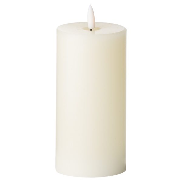Luxe Collection Natural Glow 3 X 6 Led Cream Wax Candle 5